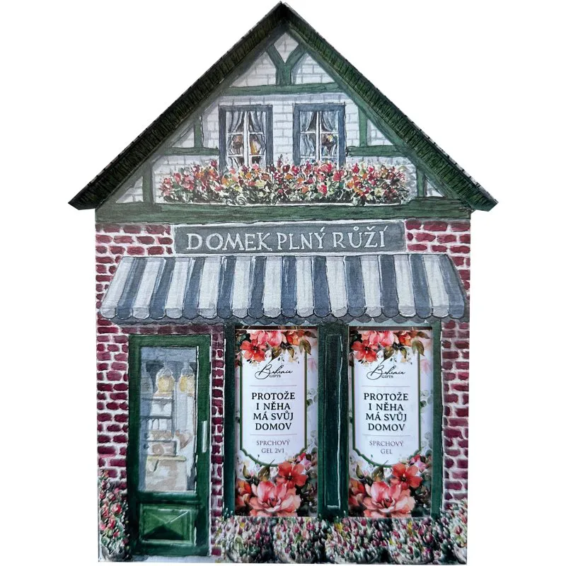 Bohemia Gifts & Cosmetics Little House of Rose σετ δώρου με την μυρωδιά των τριαντάφυλλων