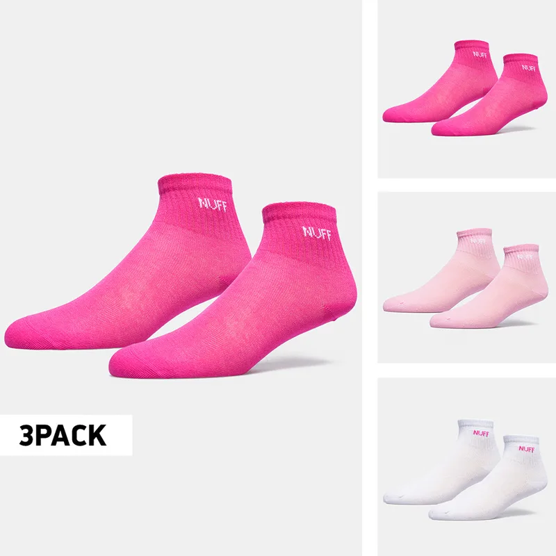 Nuff Logo ankle 3-Pack Παιδικές Κάλτσες (9000123448_63707)