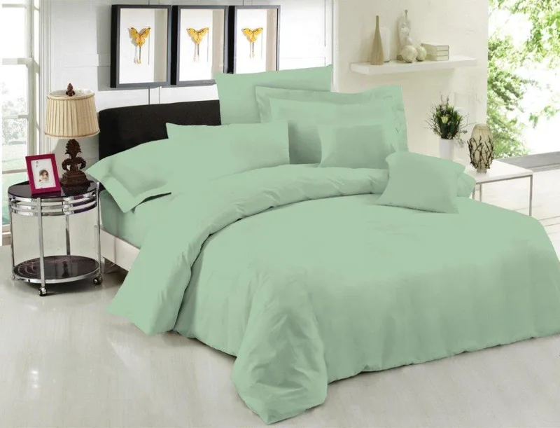 Σεντόνι Polycotton Υπέρδιπλο Με Λάστιχο 160x200+35εκ. Μεμονωμένο Le Blanc Green 7005998-9 (Τύπος κατωσέντονου: Με Λάστιχο, Ύφασμα: 50% Cotton-50% Polyester, Χρώμα: Πράσινο , Μέγεθος: Υπέρδιπλα) - Le Blanc - 7005998-9