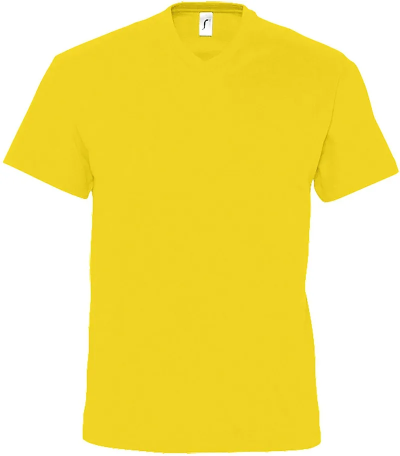 V-Neck T-Shirt Victory SOLS 11150 Χρυσό