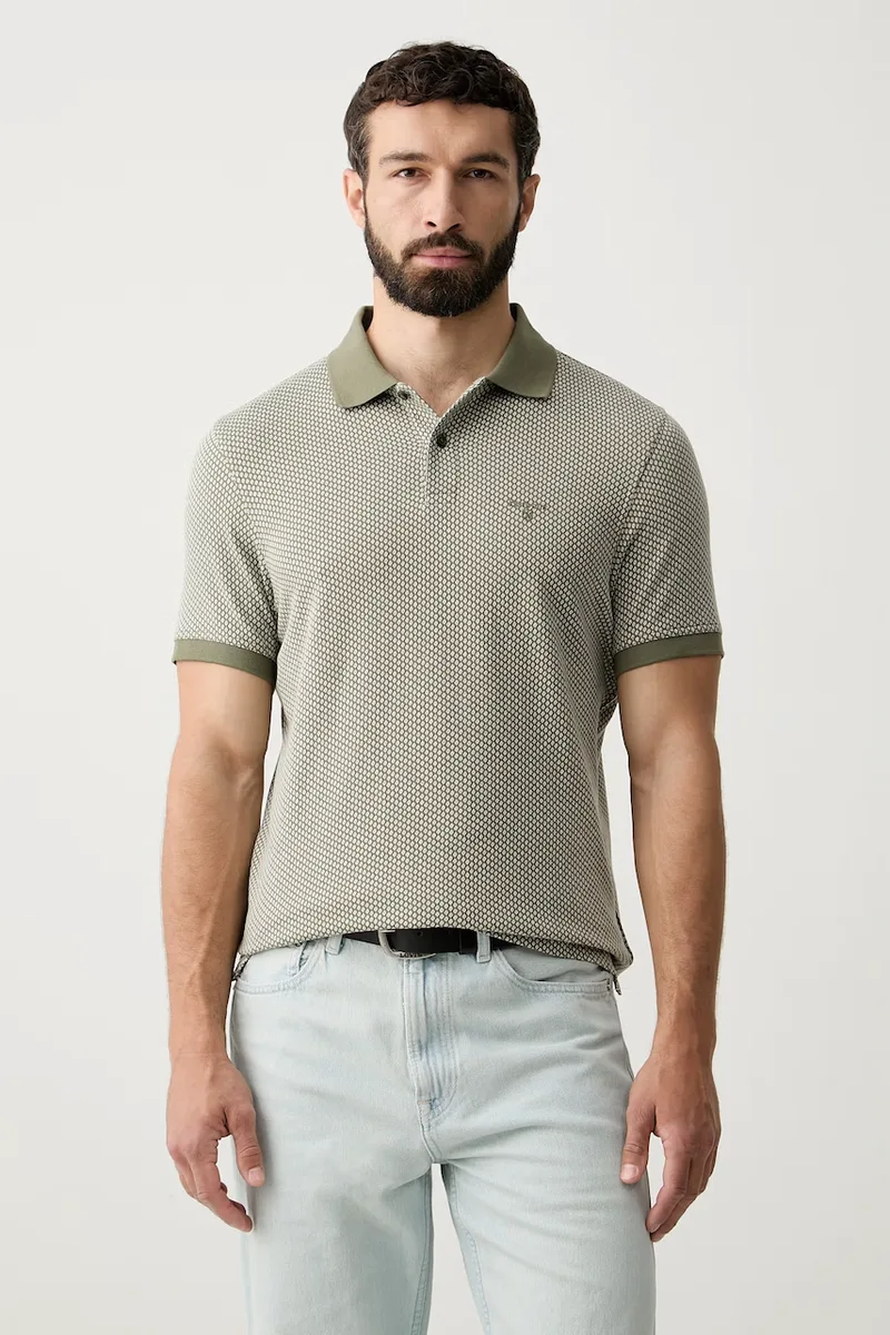 Barbour πόλο ανδρικό βαμβακερό Copgrove