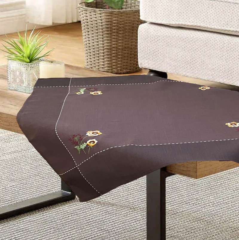 ΤΡΑΠΕΖΟΜΑΝΤΗΛΟ ΛΙΝΟ ΜΕ ΚΕΝΤΗΜΑ PANSY 13575 140Χ180 LINEAHOME