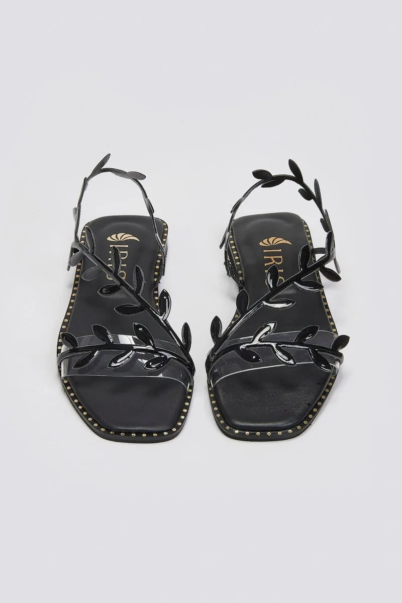 IRIS Leaf Sandals - 25/8-7854 - Black