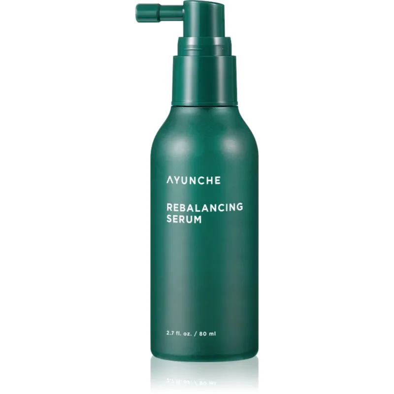 AYUNCHE Rebalancing Serum δυναμωτικός ορός για αδύναμα μαλλιά που είναι επιρρεπή σε τριχόπτωση 80 ml