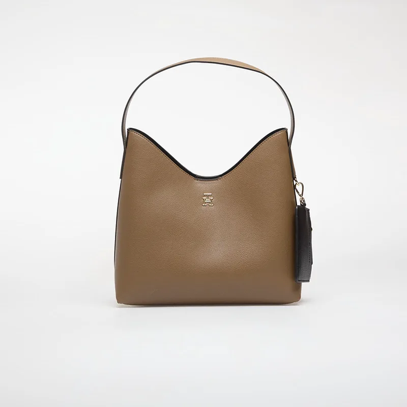 Tommy Hilfiger Th Icon Shoulder Bag Taupe Universal