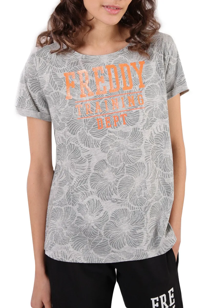 Μπλούζα Κοντομάνικη Freddy S9WTRT3M Short Sleeve T-Shirt T-SHIRT S9WTRT3M-H104G- Γυναικείο