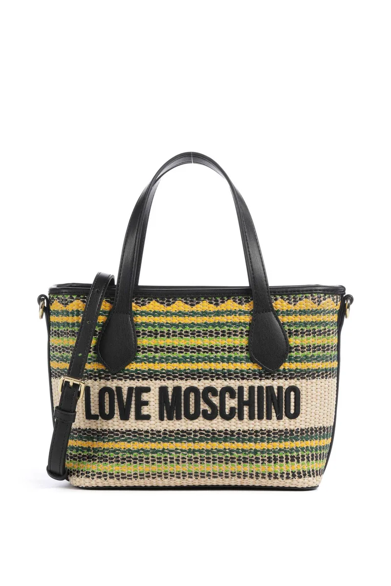 Love Moschino γυναικεία τσάντα tote με λογότυπο - JC4349PP0OKN3 Πράσινο