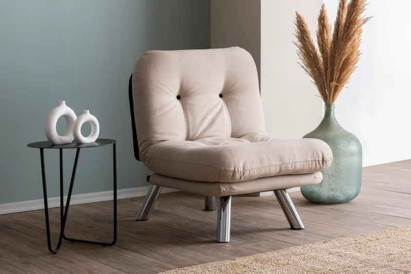 Πολυθρόνα Κρεβάτι Misa Small Solo V2 - Cream 859Ftn2841 (70x40x52)