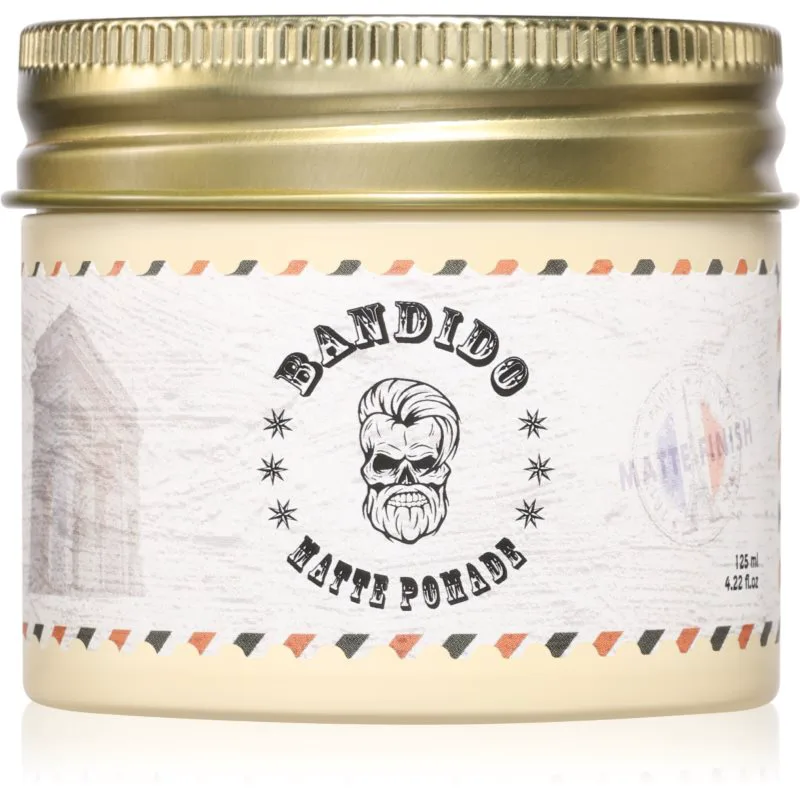 BANDIDO Matte Pomade Πομάδα μαλλιών 125 ml