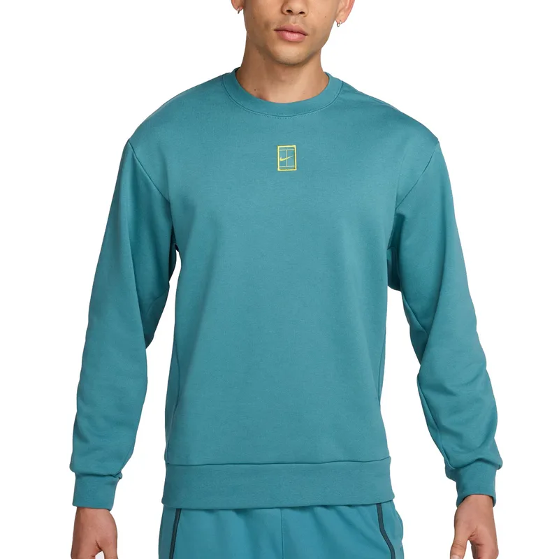 NikeCourt Heritage Dri-FIT Men's Tennis Fleece Crew