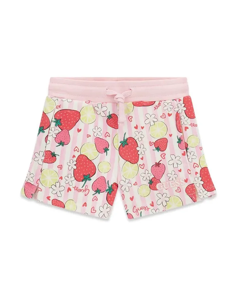 GUESS FRENCH TERRY REGULAR SHORTS ΣΟΡΤΣ ΠΑΙΔΙΚΟ GIRL K6GD00KA6R4-PME9 Mixed