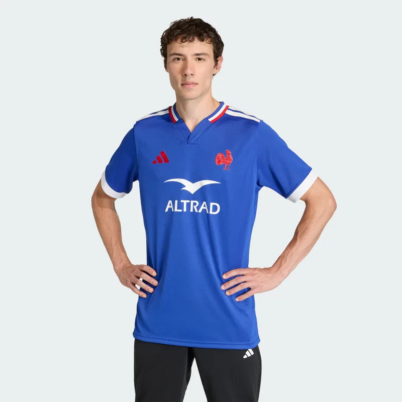 adidas France Rugby Home Replica Ανδρικό T-Shirt (9000264259_65894)