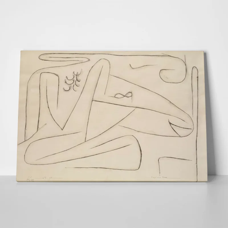 Πινακας σε καμβά PAUL KLEE - HEAD OF AN ANIMAL