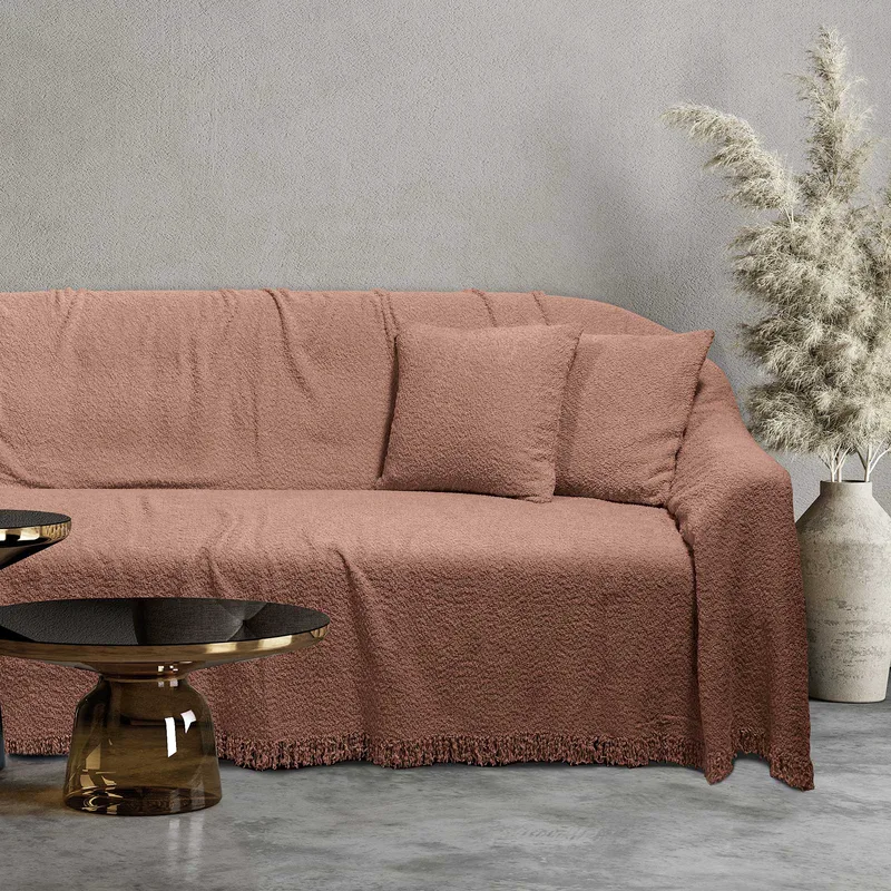Διακοσμητικό Μαξιλάρι Polyester 40x40εκ. Throws 0236 Das Home (Ύφασμα: Polyester, Χρώμα: Ροδί) - Das Home - 533542420236