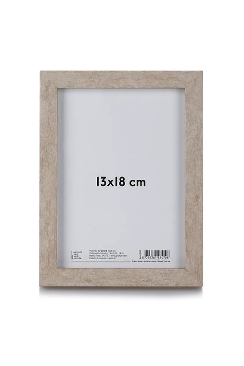 Κορνίζα Από Ρητίνη 18cm 13x0x18cm Μπεζ GTR