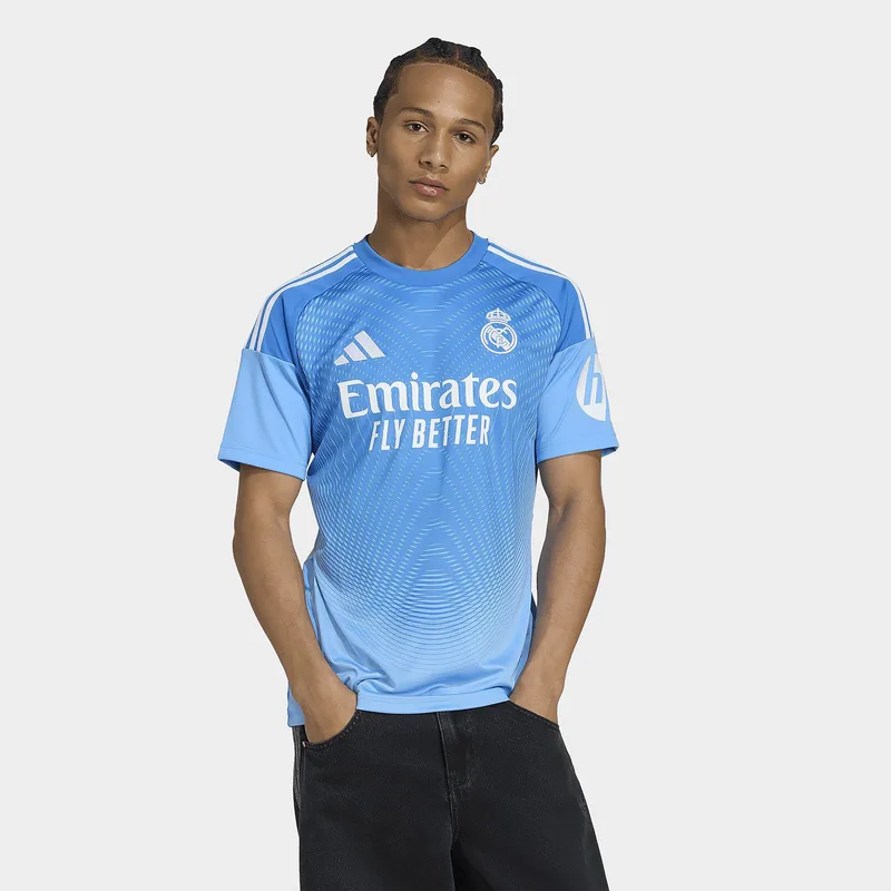 adidas Real Madrid FC 25/26 Home Goalkeeper Ανδρική Ποδοσφαιρική Φανέλα (9000249347_89425)