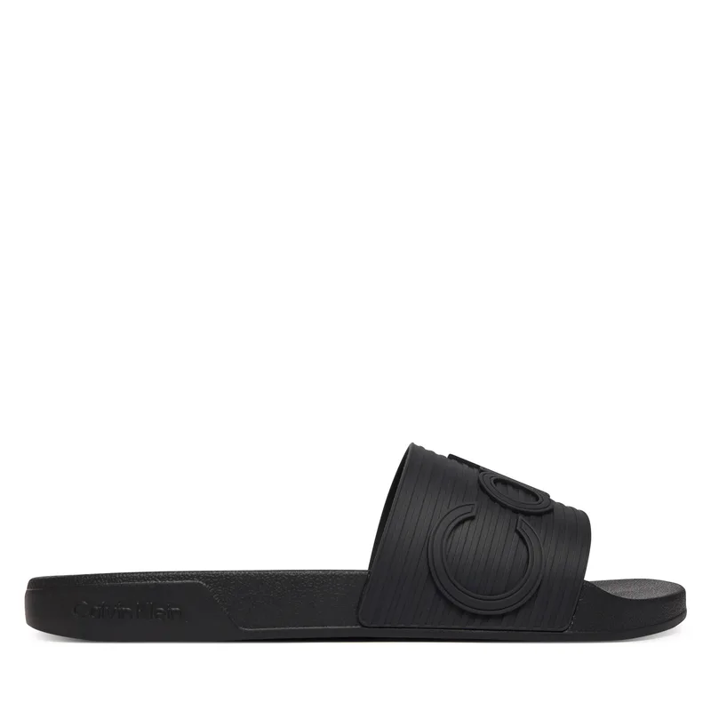 Παντόφλες Calvin Klein Nemo HM0HM02113 Μαύρο