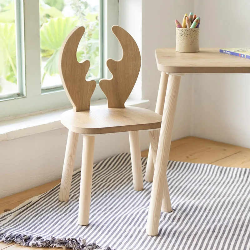 Σετ Παιδικό Τραπεζάκι Με Καρέκλες Deer One Chair Set - Brown 517Bmb1111 (50x60x45)