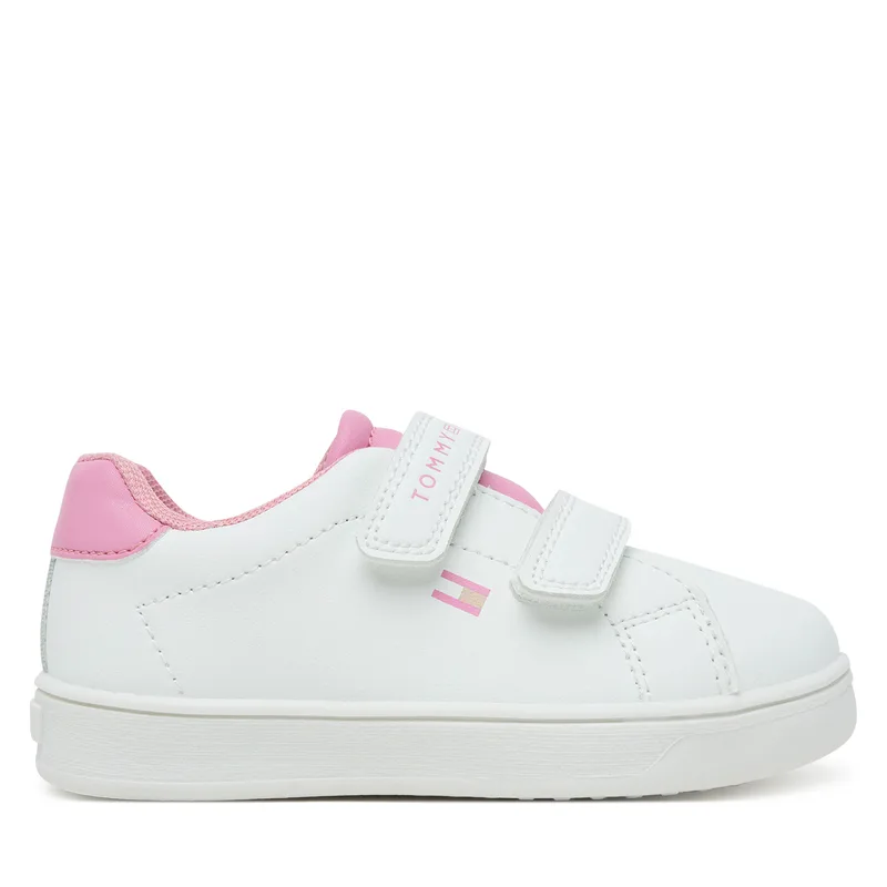 Αθλητικά Tommy Hilfiger Low Cut Velcro Sneaker T1A9-33965-1355 M Λευκό