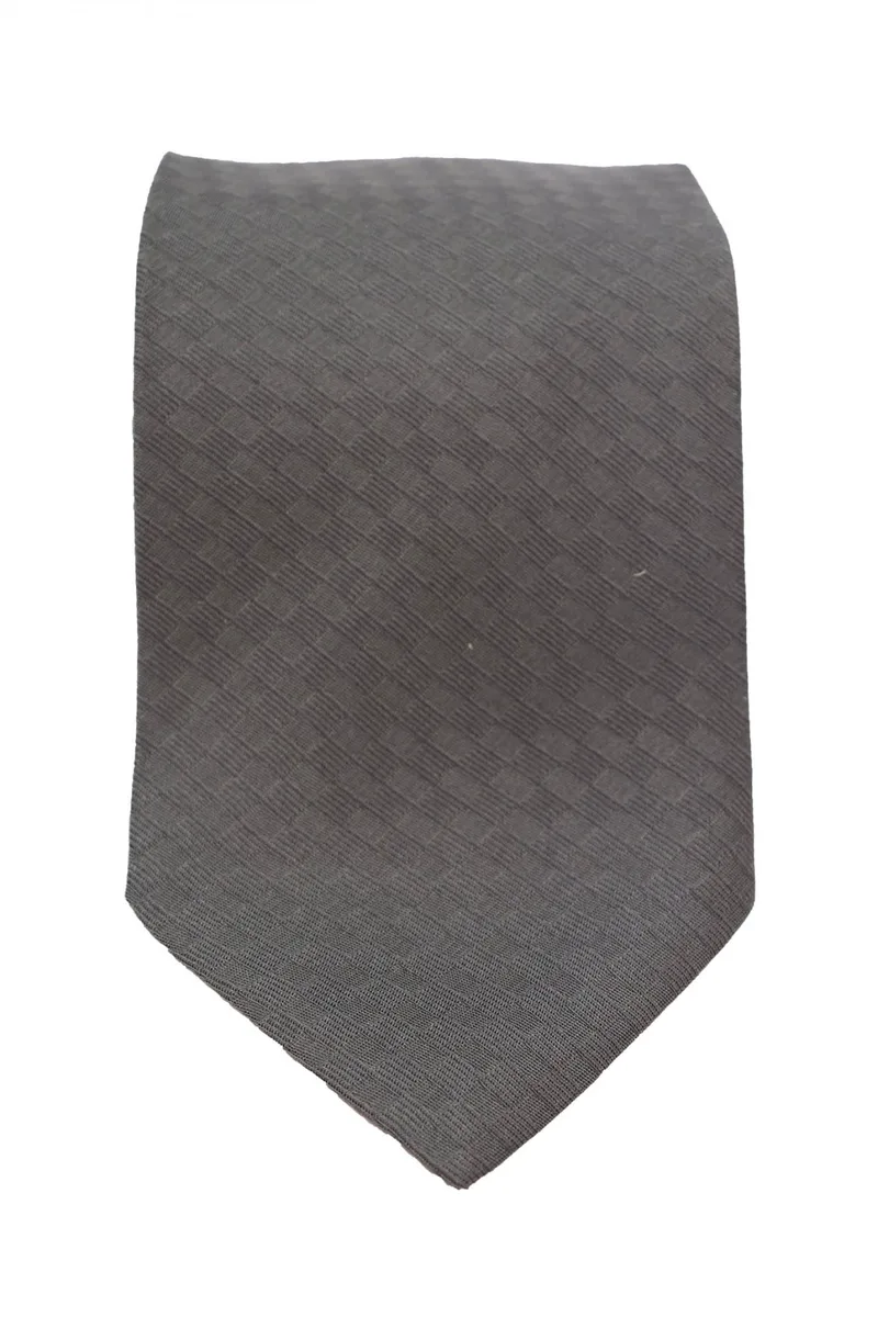 ARMANI COLLEZIONI ΓΡΑΒΑΤΑ 9.5CM ΣΧΕΔΙΑΣΤΗ ΓΚΡΙ