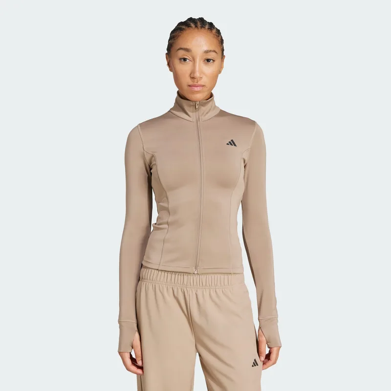 adidas Performance Optime Essentials Full-Zip Γυναικεία Ζακέτα (9000259365_68053)