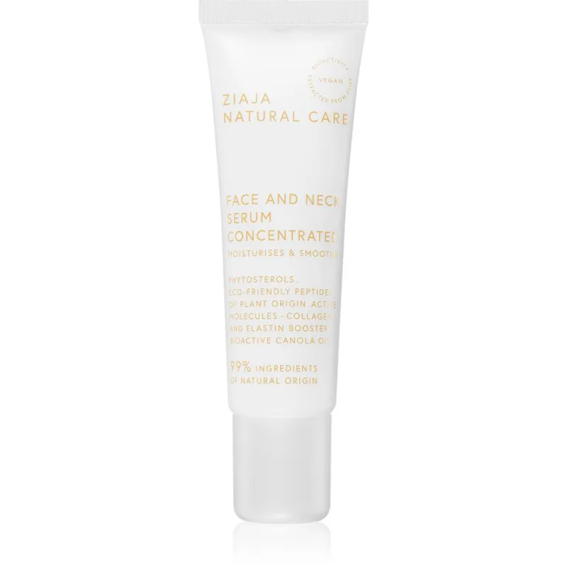 Ziaja Natural Care συμπυκνωμένος ορός Για πρόσωπο, λαιμό και ντεκολτέ 30 ml