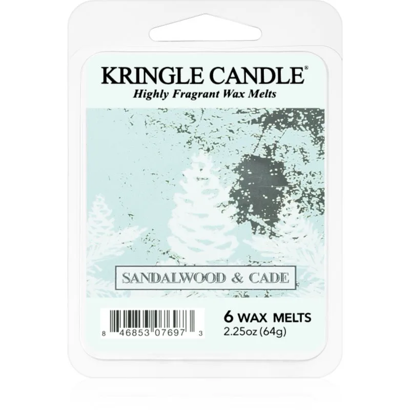 Kringle Candle Sandalwood & Cade κερί για αρωματική λάμπα 64 γρ