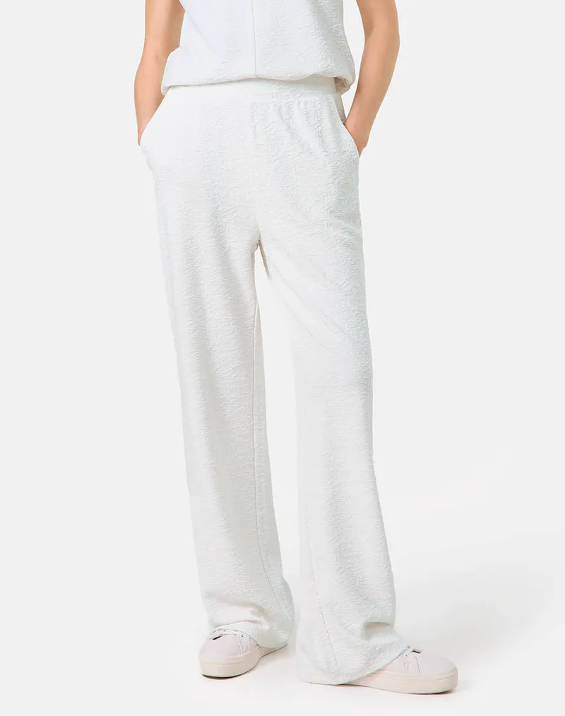 TAIFUN PANT JERSEY (LEGGING) 721302-16146-09700 OffWhite