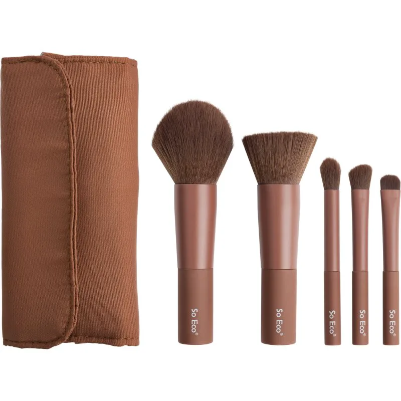 So Eco Mini Travel Sculpting Set σετ πινέλων ταξιδιού με τσαντάκι