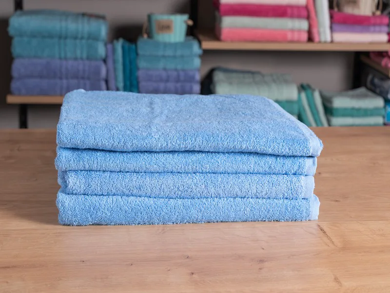 Πετσέτα Πισίνας ξενοδοχείου cozycotton (80x160) 450 γρ/μ² Αντιχλώριο Blue