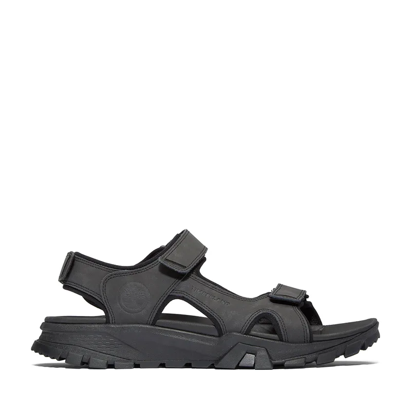 Timberland Ανδρικά Δερμάτινα Σανδάλια Lincoln Peak Strap Sandal TB0A5T5G015 Μαύρο