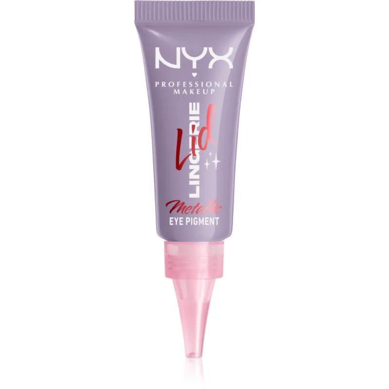 NYX Professional Makeup Lid Lingerie κρεμώδεις σκιές ματιών απόχρωση 10 Lacy Lilac 6 ml