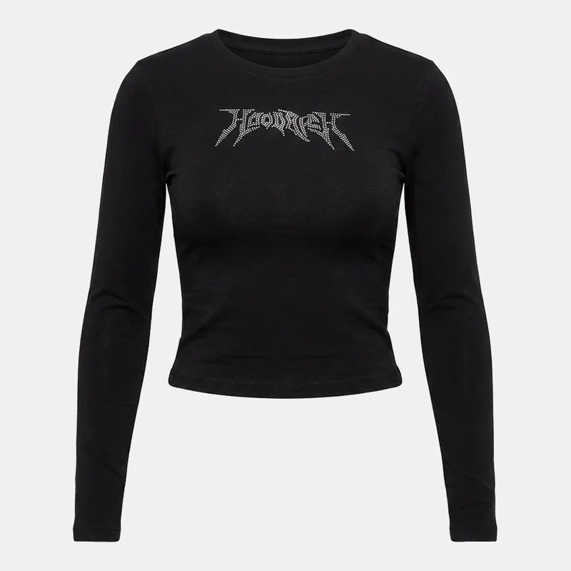 HOODRICH Quartz Ls Tie Back Cropped Fitted Tee (9000248807_89328)
