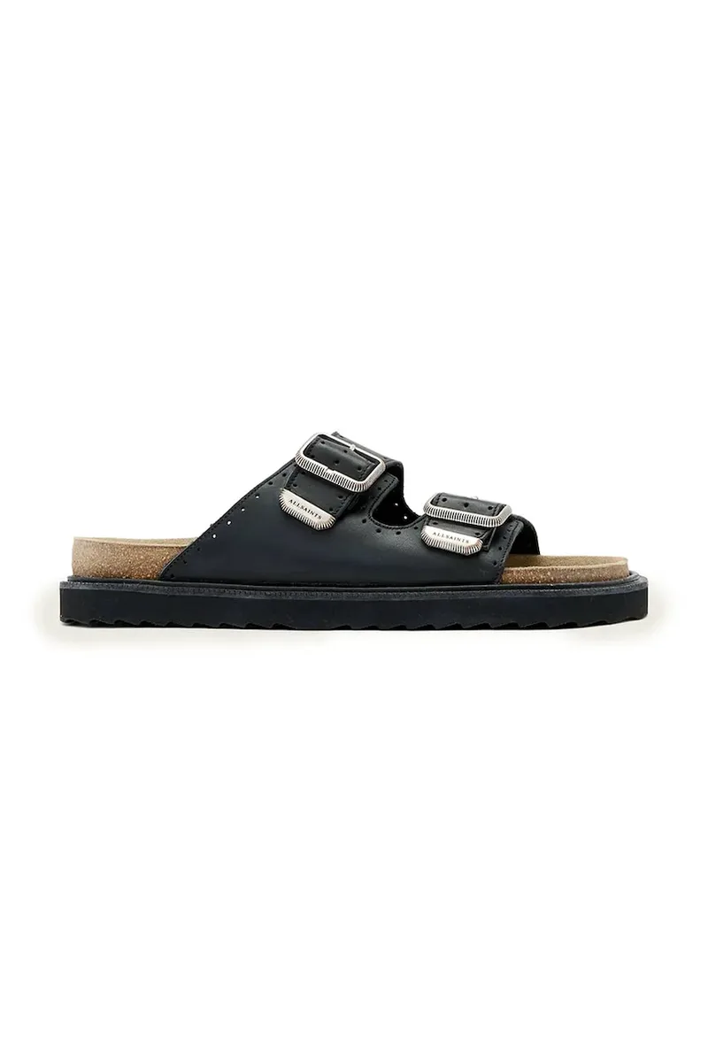 Παντόφλες σουέτ AllSaints Randal Sandal
