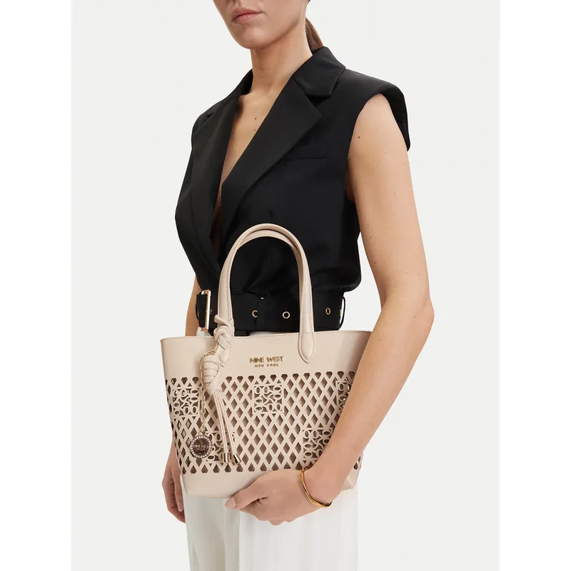 Τσάντα Nine West CEO-Essex Light-LDA8698A Μπεζ