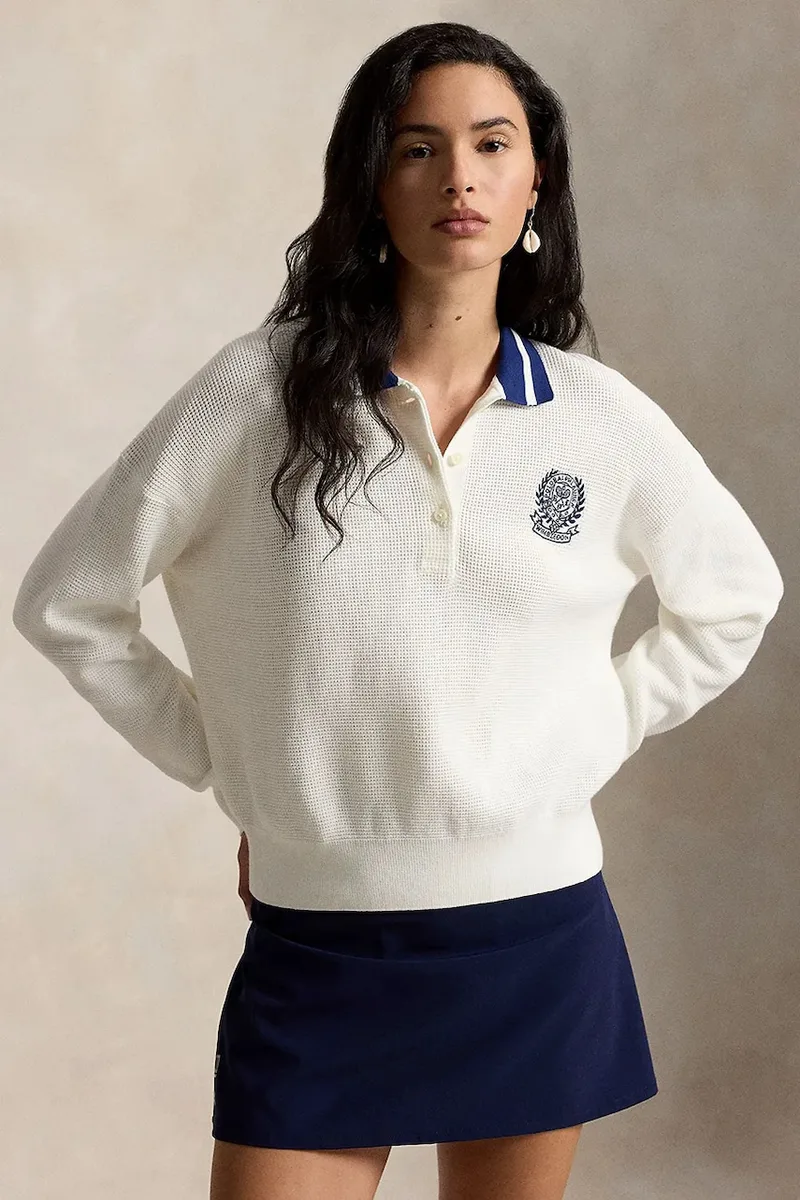Polo Ralph Lauren πουλόβερ γυναικείο βαμβακερό Wimbledon