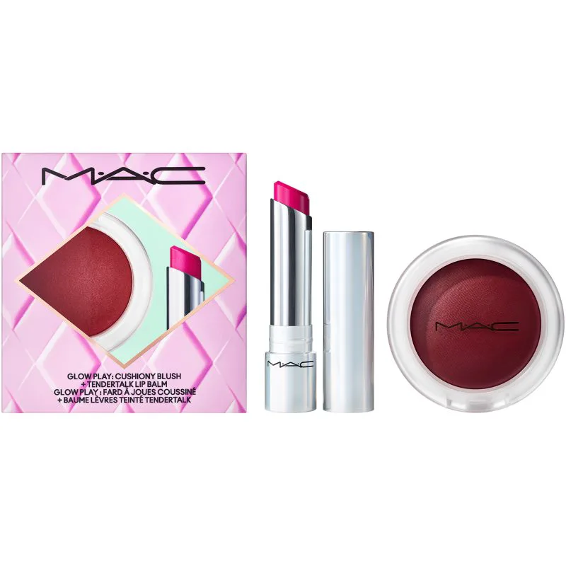 MAC Cosmetics Holiday No Work All Glow Play Kit σετ δώρου για τα χείλη απόχρωση Purple