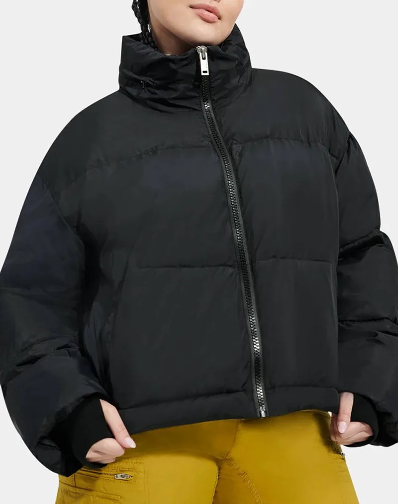 UGG 1144400 Annabeth Conv Puffer Coat ΜΠΟΥΦΑΝ UGG 1144400-00G2 Black