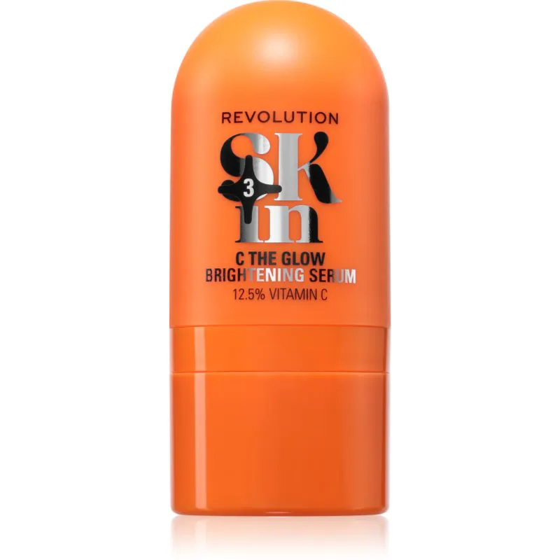 Revolution Skincare Be Bright C The Glow 12.5% Vitamin C Brightening Serum λαμπρυντικός ορός με βιταμίνη C 30 ml