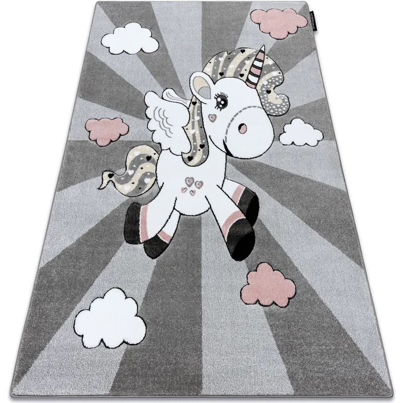 Χαλιά Rugsx Χαλί PETIT UNICORN γκρι 180x270 cm