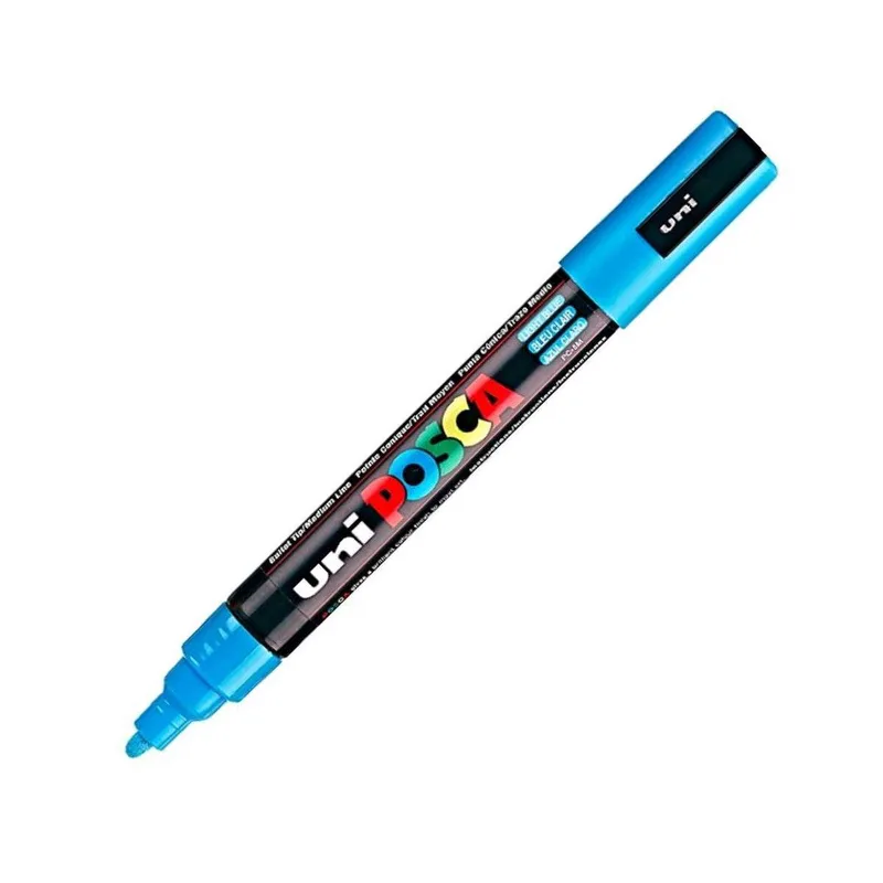 Μαρκαδόρος Posca Medium PC-5M Light Blue 2.5mm Uni-Ball