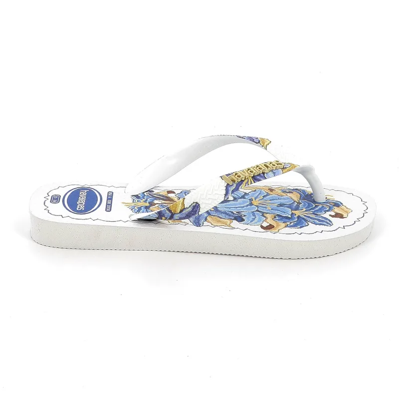 Γυναικεία Σαγιονάρα Havaianas Tropicana Vibes Χρώματος Λευκό 4150170-0001