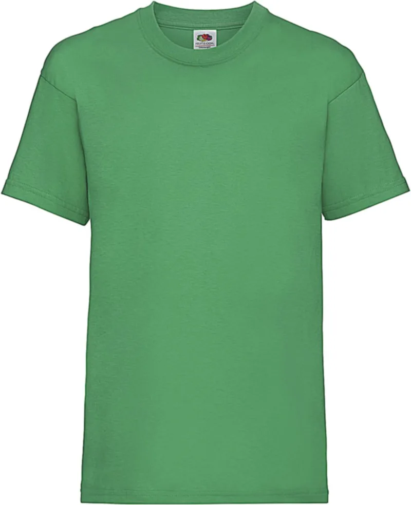 Παιδικό T-Shirt 61-033-0 Fruit of the Loom Value Weight Kelly Green