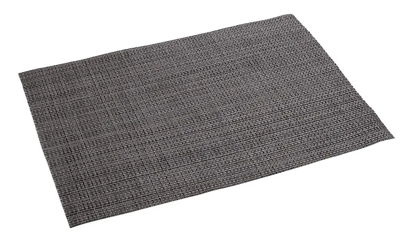 Σουπλά Polyester Ορθογώνιο Γκρι-Μπεζ ESPIEL 45x30εκ. PUL401K6 (Σετ 6 Τεμάχια) (Ύφασμα: Polyester, Χρώμα: Γκρι) - ESPIEL - PUL401K6