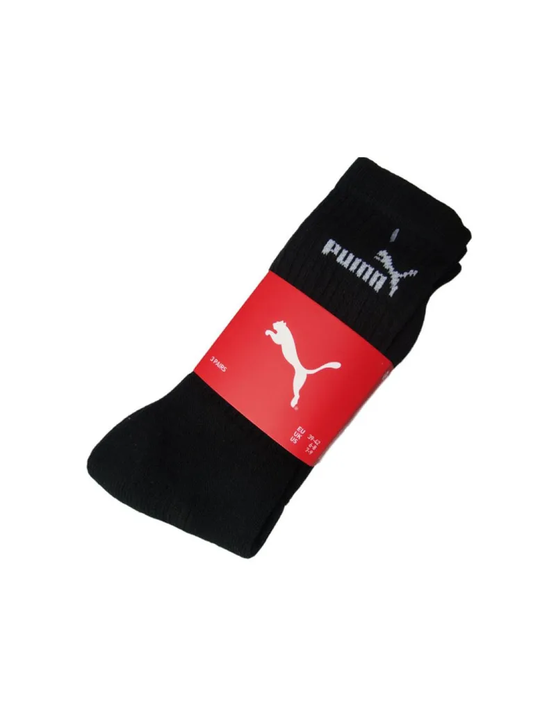 PUMA LONG SOCKS black 3 pairs 7308 200