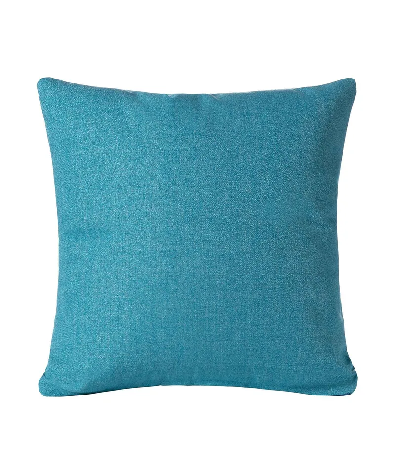 Μαξιλαροθήκη Διακόσμησης Silk Fashion Α803 Πετρόλ 45x45