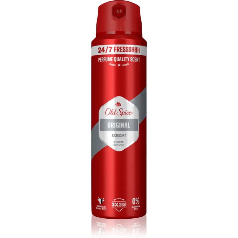 Old Spice Original αποσμητικό σε σπρέι για άντρες 200 ml