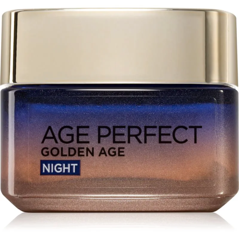 L’Oréal Paris Age Perfect Golden Age αντιρυτιδική κρέμα νύχτας για ώριμη επιδερμίδα προσώπου 60+ 50 ml