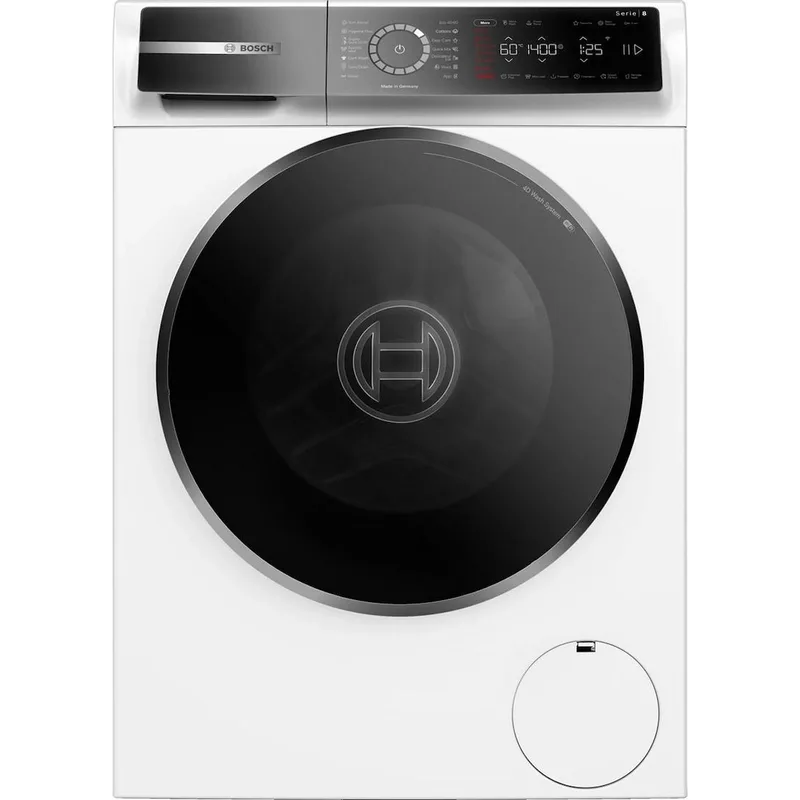 Bosch WGB24410BY Πλυντήριο Ρούχων 9kg, 1400 Στροφών, με Ατμό και Wifi, Α, Λευκό WGB24410BY