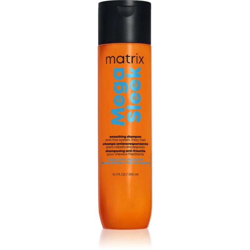 Matrix Mega Sleek Smoothing Shampoo σαμπουάν για ατίθασα και κρεπαρισμένα μαλλιά 300 ml